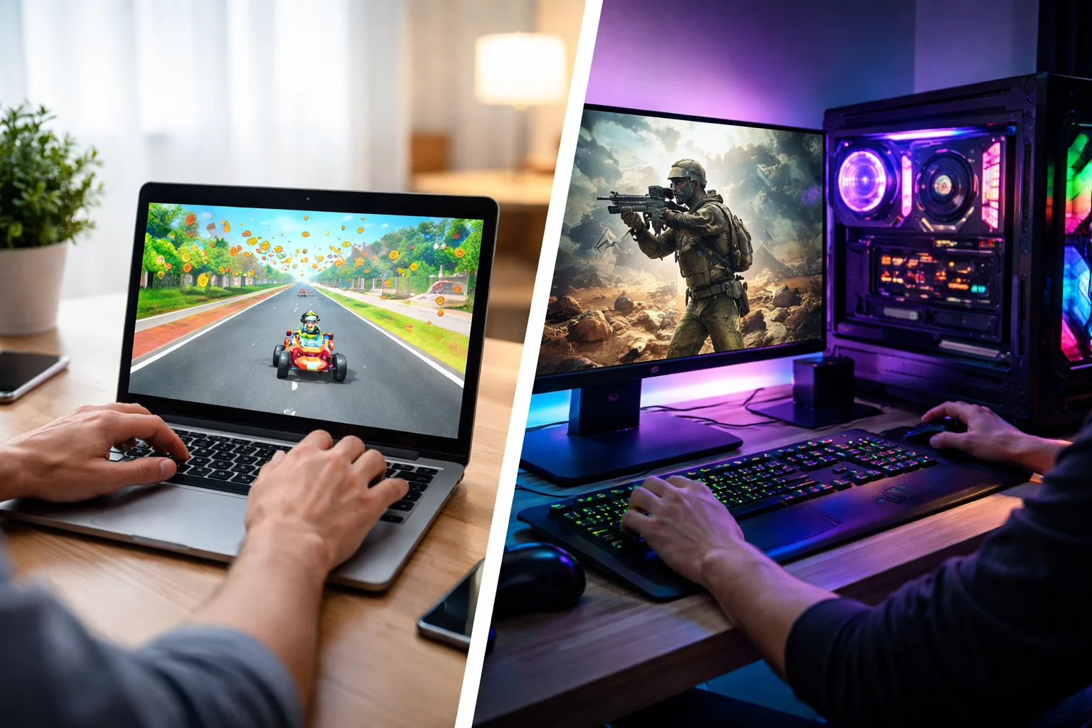 Browser Gaming vs Traditional Gaming