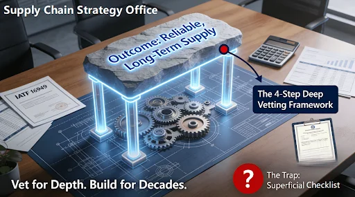 Avoid Costly Rework: A Step-by-Step Guide to Vetting Custom Gear Manufacturers for Reliable, Long-Term Supply